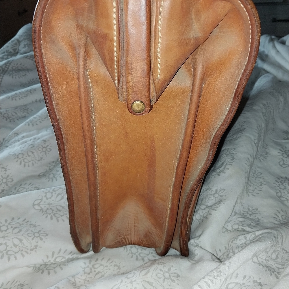 Vintage leather briefcase/doctors bag by Witt Custom Saddle - Picture 8 of 12